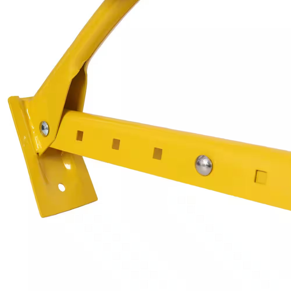 2-Pack Yellow Steel Outdoor Garden Brick Lifting Carrying Lifter for Backyard, Garden and Courtyard Wall