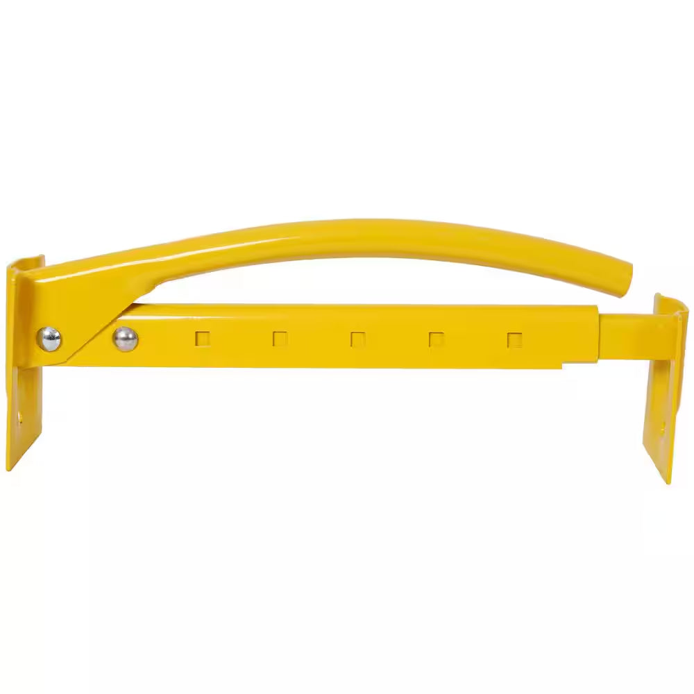 2-Pack Yellow Steel Outdoor Garden Brick Lifting Carrying Lifter for Backyard, Garden and Courtyard Wall