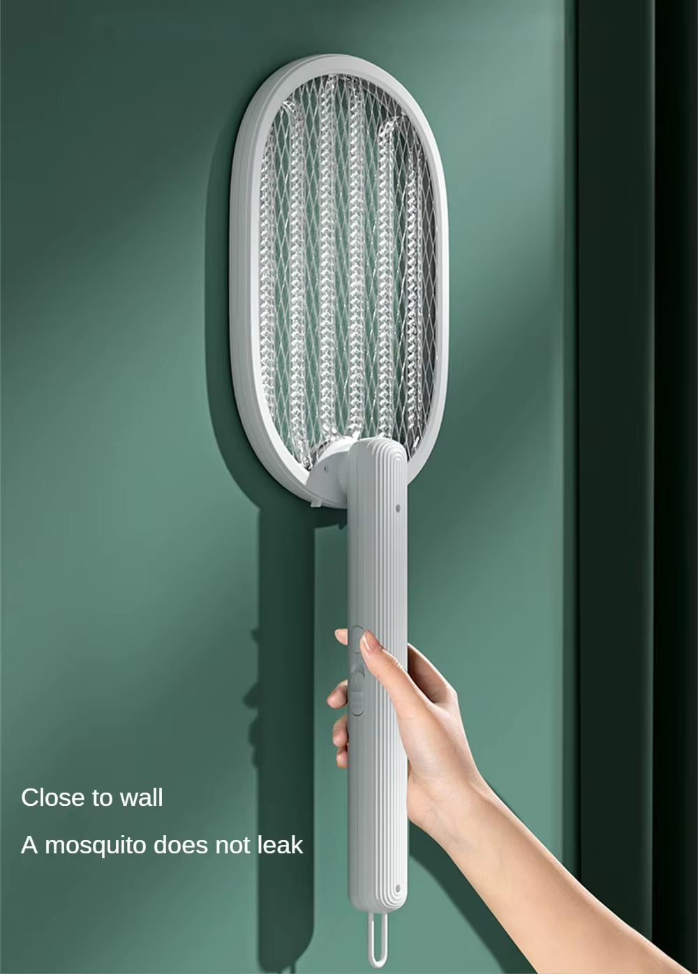 Mosquito Swatter Electric Shock Folding Mosquito Killer USB Mosquito Killer Rechargeable Home Two-In-One Mosquito Killer