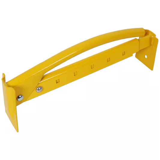 2-Pack Yellow Steel Outdoor Garden Brick Lifting Carrying Lifter for Backyard, Garden and Courtyard Wall