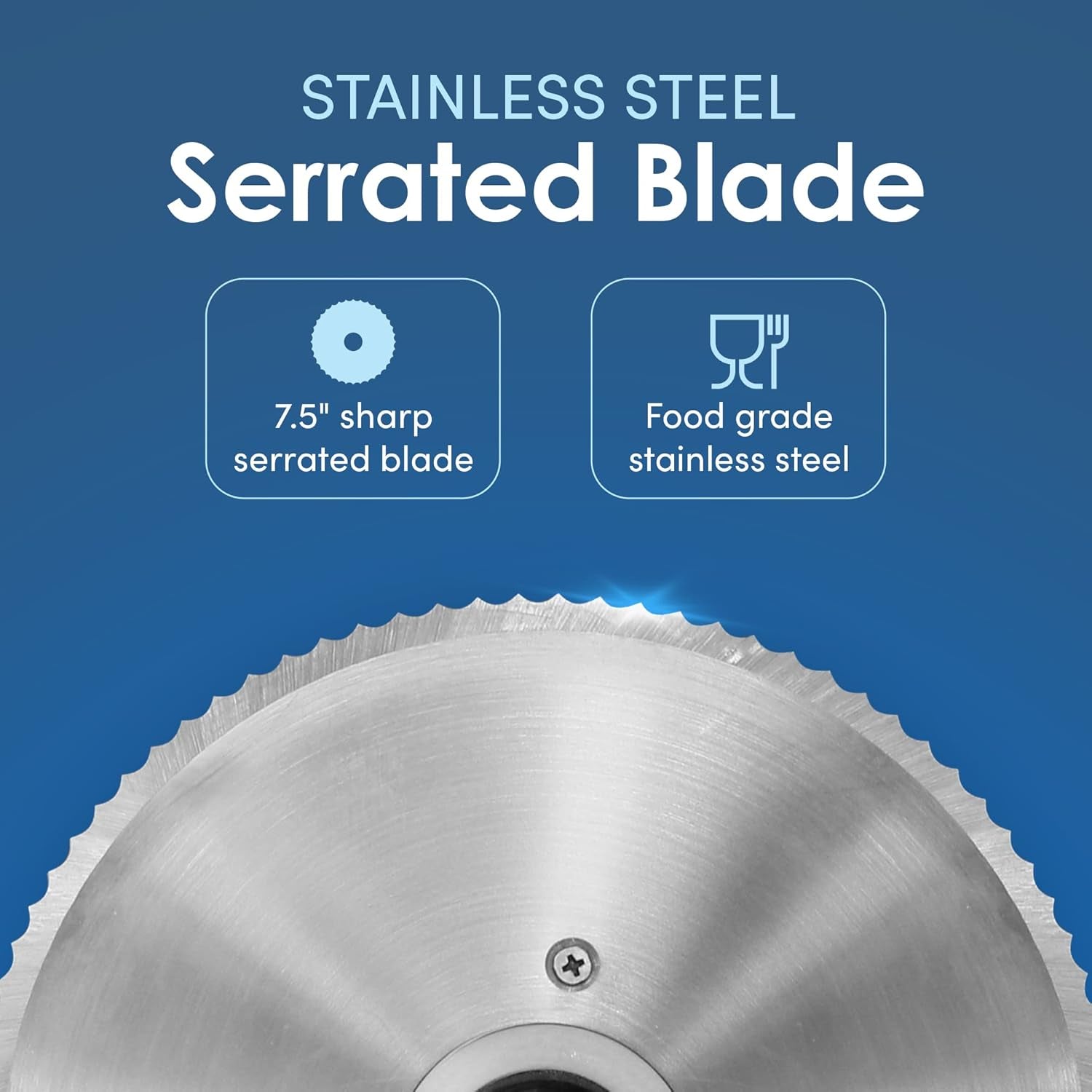 Rebanadora De Jamon Carne Queso Y Vegetales 7.5” Industrial Para Casa Rebanador
